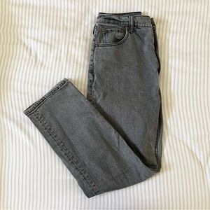 Abercrombie & Fitch Ankle Straight Ultra High Rise Jeans